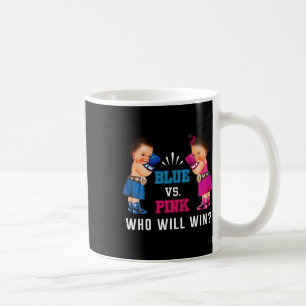 Taza De Café El género revela el azul frente a los bebés de box