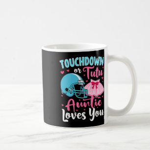 Taza De Café El Género Revelan Touchdown O Tutu Tía Te Ama L