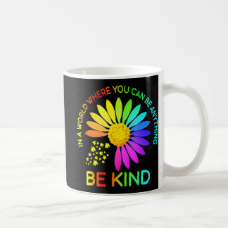 Taza De Café El Girasol Sea Kind Puzzle Apoya La Conciencia Del