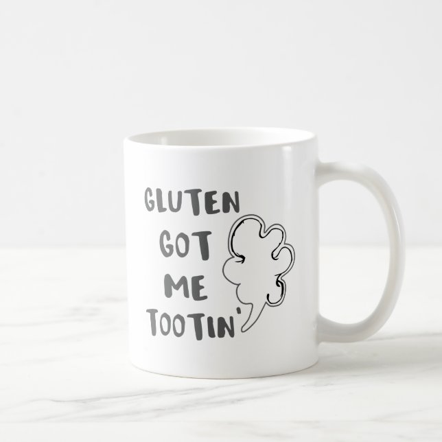 Taza De Café El gluten celiaco de la conciencia me consiguió (Derecha)