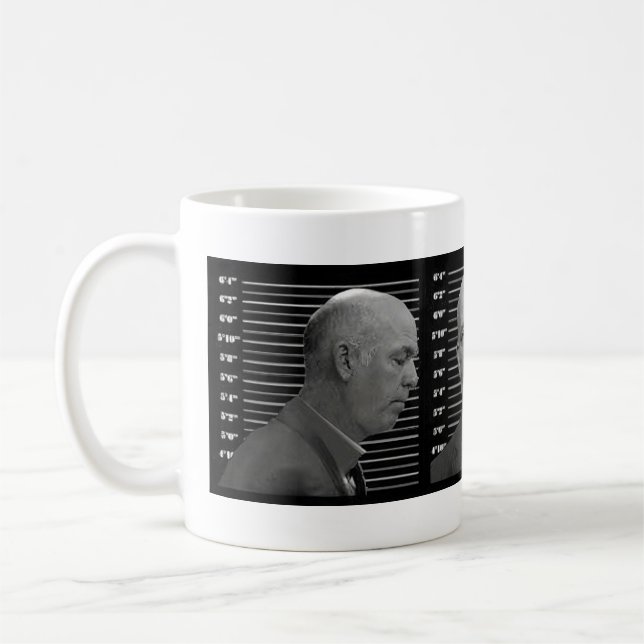 Taza De Café El gobernador criminal Coffee Mug (Izquierda)