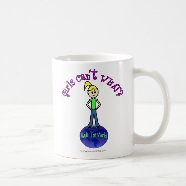Taza De Café El gobierno rubio del mundo (Derecha)