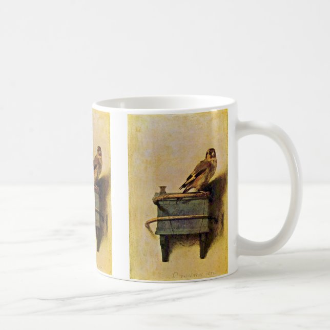 Taza De Café El Goldfinch., Puttertje de Carel Fabritius (Derecha)