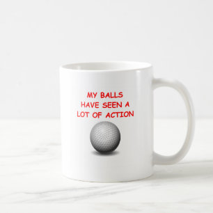 Taza De Café el golfing