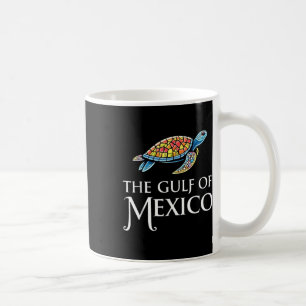 Taza De Café El golfo de la tortuga marina de México nunca olvi