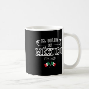 Taza De Café El Golfo De México Dolphin Est 1672 México