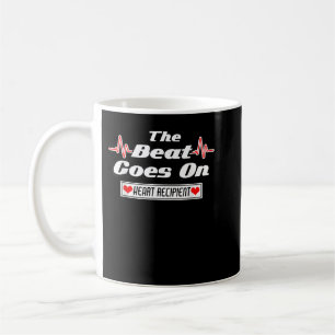Taza De Café El Golpe Va Con El Destinatario Del Trasplante De