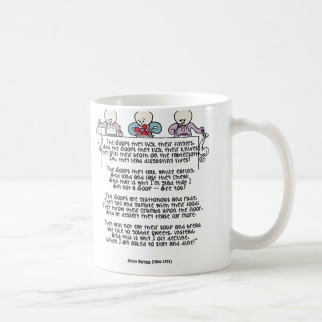 Taza De Café El Goops se lamen los dedos (Derecha)