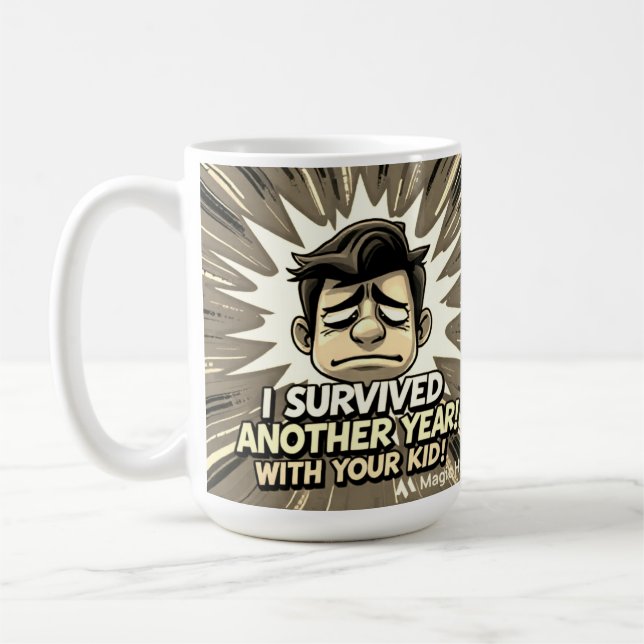 Taza De Café El gracioso escape del profesor (Izquierda)