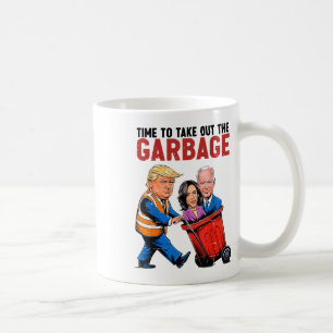 Taza De Café El gracioso megapresidente Trump 2024 es tiempo de