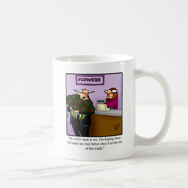 Taza De Café El gracioso regalo de Humor Matrimonial Mug (Derecha)