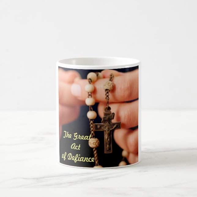 Taza De Café El gran acto del desafío (Centro)
