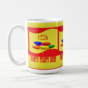 Taza De Café El gran fiesta empieza aquí para celebrar