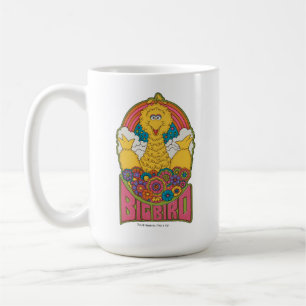Taza De Café El Gran Pájaro   Psicodélico