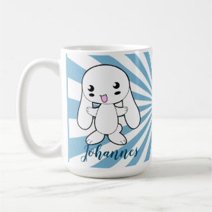 Taza De Café El gran Personalizado de Kawaii Bunny