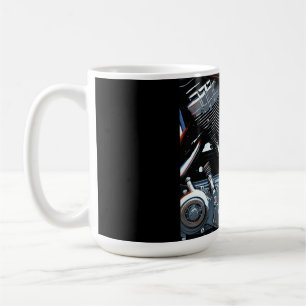 Taza De Café El gran Twin - Motor de moto