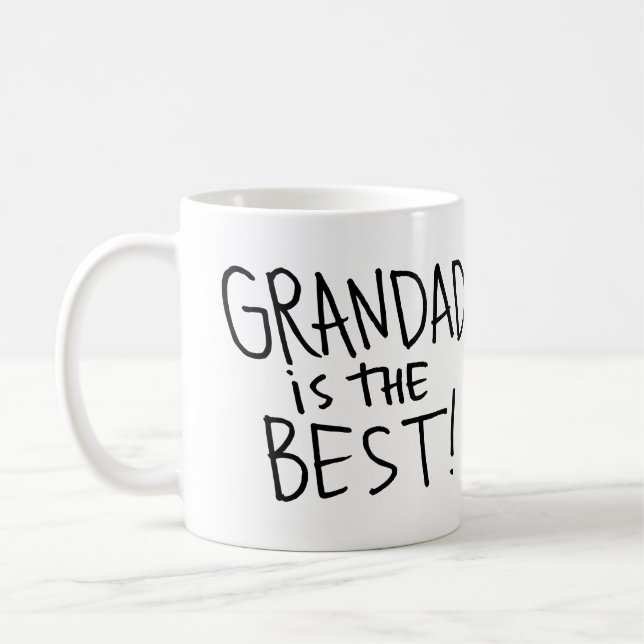 Taza De Café ¡El Grandad es el mejor! (Izquierda)
