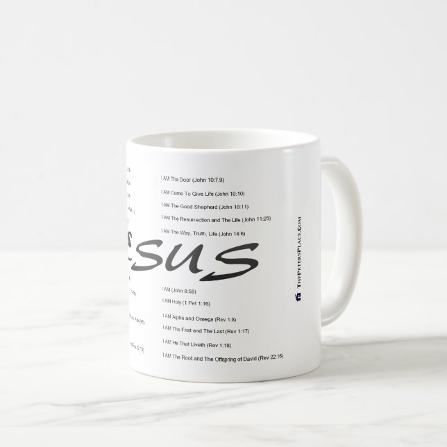 Taza De Café El grande soy (Anverso derecho)