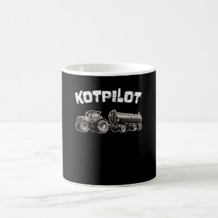 Taza De Café El granjero obsequia al tractor KOTPILOT diciendo