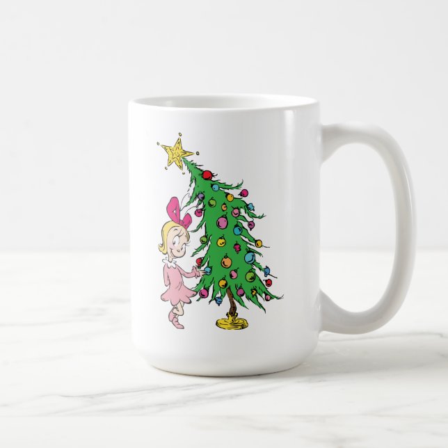 Taza De Café El Grinch | He sido Cindy-Lou quien es bueno (Derecha)
