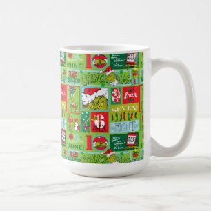 Taza De Café El Grinch   Patrón de 12 días de Grinchmas