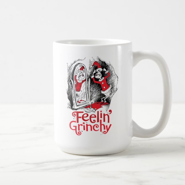 Taza De Café El Grinch | Sensación de picazón (Derecha)