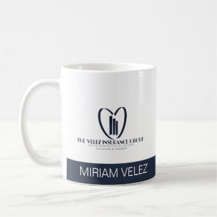 Taza De Café El Grupo de Seguros Velez  