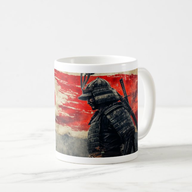 Taza De Café El Guerrero Pensivo - Diseño 1 (Anverso derecho)