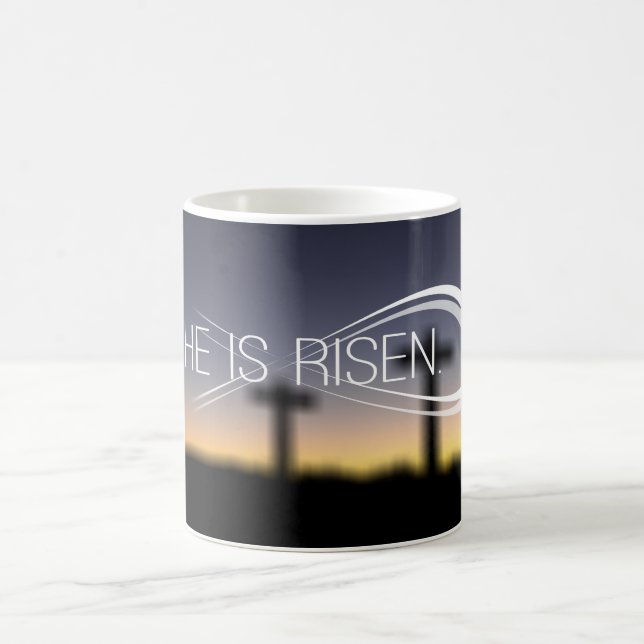 Taza De Café Él ha resucitado (Centro)