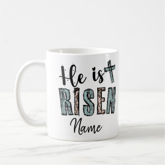 Taza de café Él ha resucitado Religioso