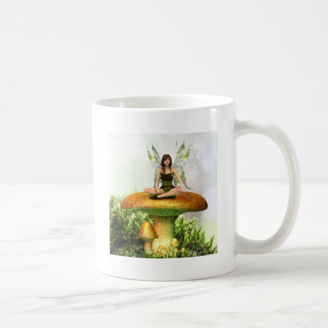 Taza De Café El hada de toadstool (Derecha)