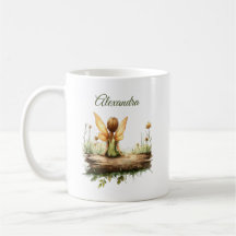 El hato solitario sentado en un tronco