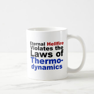 Taza De Café El Hellfire eterno viola la termodinámica