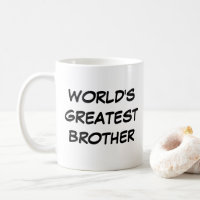 "El hermano más grande del mundo" Mug