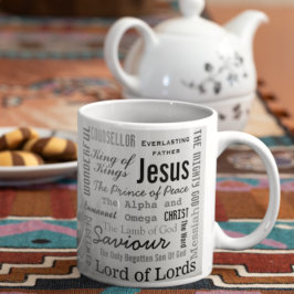 Taza De Café El hermoso nombre de Jesús