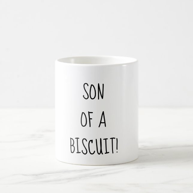 Taza De Café el hijo de una abuelita de la galleta jura (Centro)