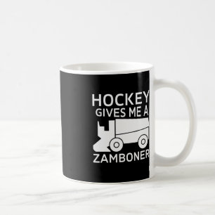 Taza De Café El hockey divertido me da un zamboner1