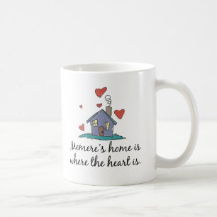 Taza De Café El hogar de Memere es donde está el corazón