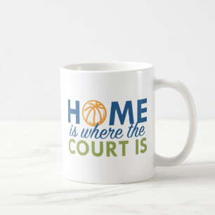 Taza De Café El Hogar Es Donde Está La Corte