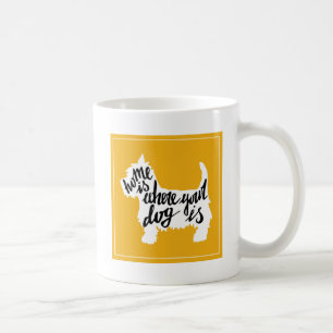 Taza De Café El hogar es donde está su perro