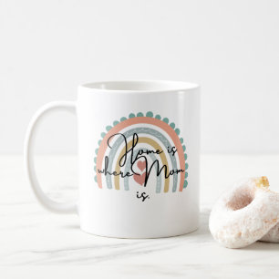 Taza De Café El hogar es donde mamá está