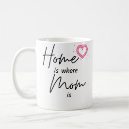 Taza De Café El hogar es donde tu mamá está