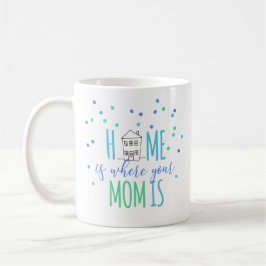 Taza De Café El hogar lindo es donde tu mamá es el café