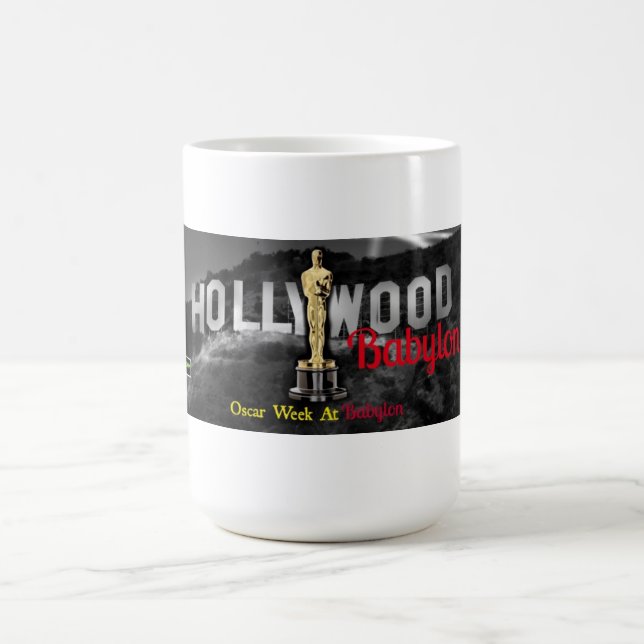 TAZA DE CAFÉ ¡EL HOLLYWOOD OFICIAL BABILONIA O. WEEK MUG!! (Centro)