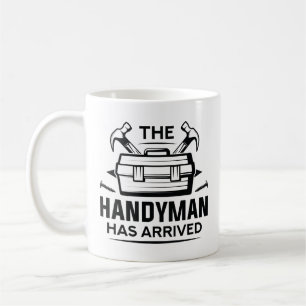 Taza De Café El Hombre De Mano Ha Llegado