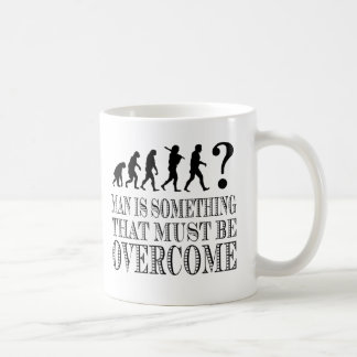 Taza De Café El hombre es algo que debe ser superado