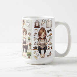 Taza De Café El hombre, la mujer nunca. 1 mugre