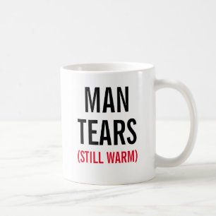 Taza De Café El hombre todavía rasga caliente