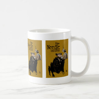 Taza De Café El ilustracion periódico Needle