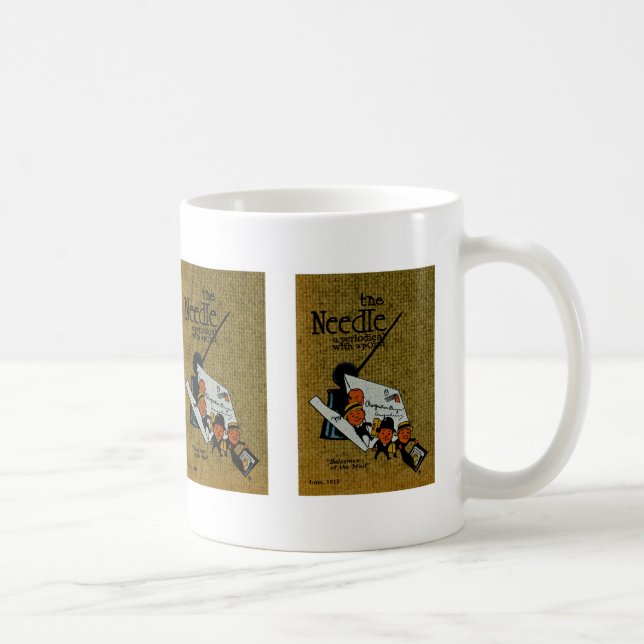 Taza De Café El ilustracion periódico Needle (Derecha)